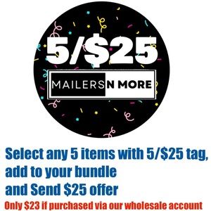 Bundle  - $5/$25 Deals listing
